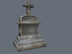 Tombstone 3D Model