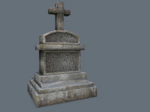 Tombstone 3D Model