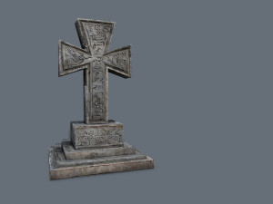 Tombstone 3D Model