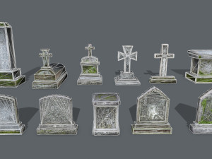 Tombstone 3D Model