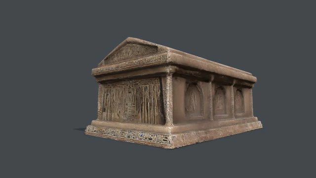 Tomb 3D Model .c4d .max .obj .3ds .fbx .stl .blend