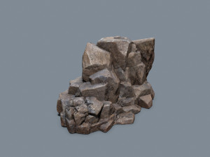 Cliff rocks 3D-Modell