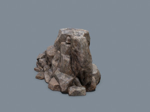 Cliff rocks 3D-Modell