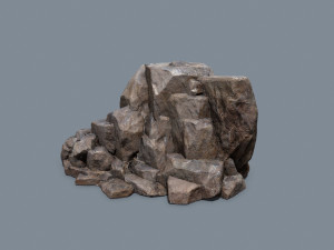 Cliff rocks 3D-Modell