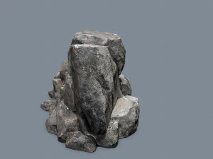Cliff rocks 3D Model