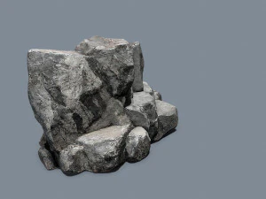 Cliff rocks 3D Model