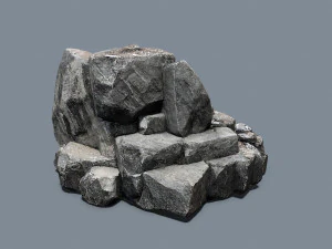 Cliff rocks 3D Model