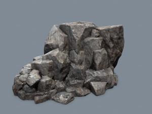 Cliff rocks Modèle 3D