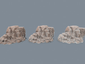 Desert rocks Modèle 3D