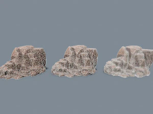 Desert rocks 3D Model