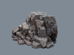 Cliff rocks 3D मॉडल