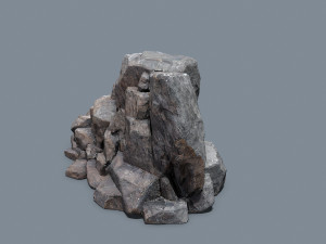 Cliff rocks 3D मॉडल