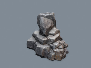 Cliff rocks 3D मॉडल