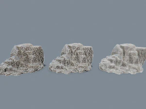 Cliff rocks 3D Model