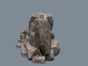 Desert rocks 3D Model