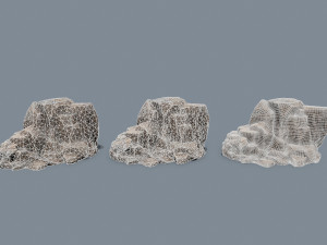Desert rocks Model 3D