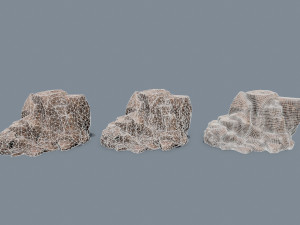 Cliff rocks 3D Model