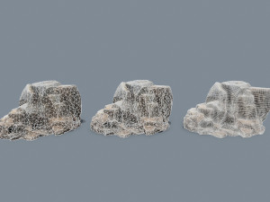 Cliff rocks 3D Model