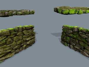 Ruin set Modello 3D