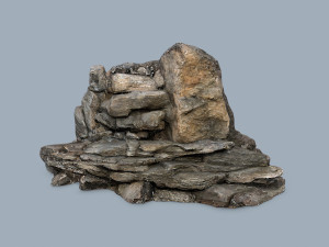 Cliff rocks Model 3D