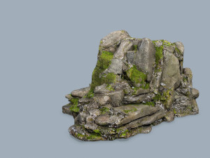 Forest rocks 3D 모델