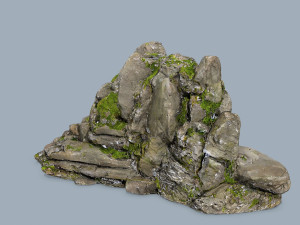 Forest rocks 3D 모델