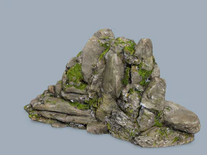 Forest rocks 3D Model