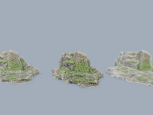 Forest rocks 3D Model