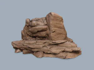 Desert rocks 3D Model