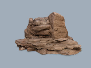 Desert rocks 3Dモデル