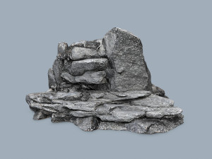 Cliff rocks 3D Model
