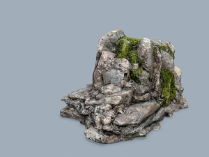 Cliff rocks 3D Model