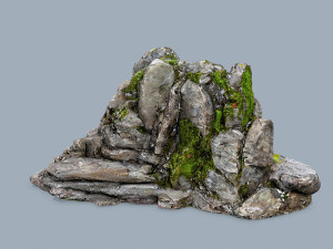 Cliff rocks 3D Model