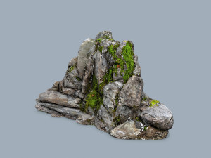 Cliff rocks 3D Model