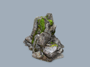 Cliff rocks 3D Model