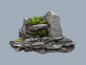 Cliff rocks 3D Model