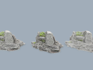 Cliff rocks 3D Model