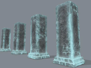 오래된 유적 3D 모델