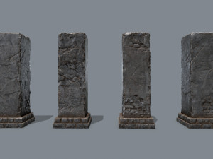 Old ruins Modèle 3D