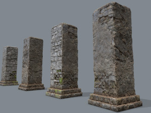 Old ruins Modèle 3D