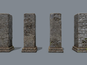 Old ruins Model 3D