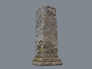 Old ruins Model 3D
