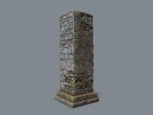 Old ruins Model 3D
