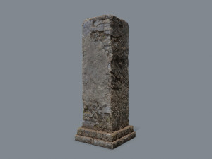 Old ruins Model 3D