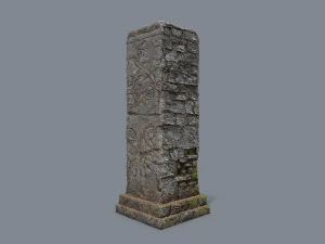 Старые руины 3D Модель