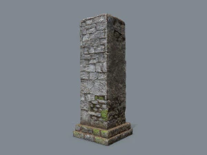 Старые руины 3D Модель