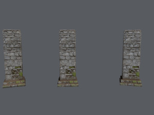 Old ruins Model 3D
