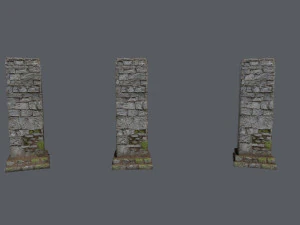 Старые руины 3D Модель