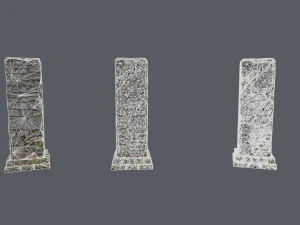 Старые руины 3D Модель