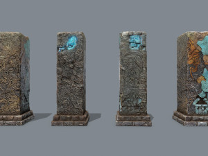 Old ruins Model 3D